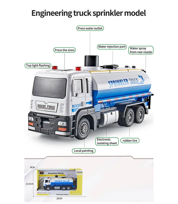 REZERVOR CU APA, SUNET SI LUMINA - Utilaje agricole, de construcții și echipamente militare