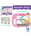 MOSAIC PUZZLE BOARD WITH 58 MAGNETIC PINS