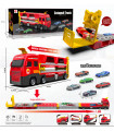 CHILDREN'S TRUCK WITH CATAWBA, RAMP 150 CM AND 6 CARS IN A BOX