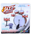 LARGE JAZZ DRUM SET WITH CHAIR