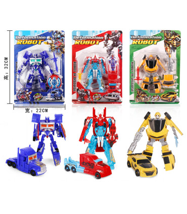 TRANSFORMATOR DE CARTON 3 TIPURI - Figurine Transformers