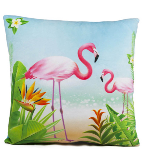 PERNA PASARE FLAMINGO 36 CM - PLUȘ PENTRU BEBELUȘI