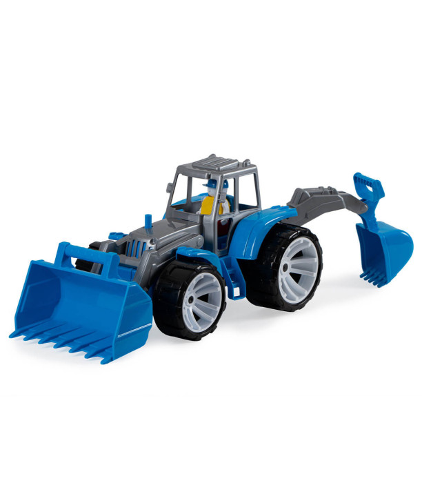 TRACTOR CONSTRUCTOR CU EXCAVATOR 4 CULORI - Utilaje agricole, de construcții și echipamente militare