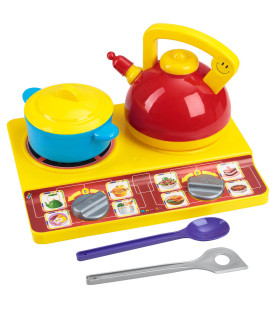 SET DE ARAGAZ PENTRU COPII CU CEAINIC ȘI OALĂ - BUCĂTĂRIE, SERVICII ȘI MÂNCARE