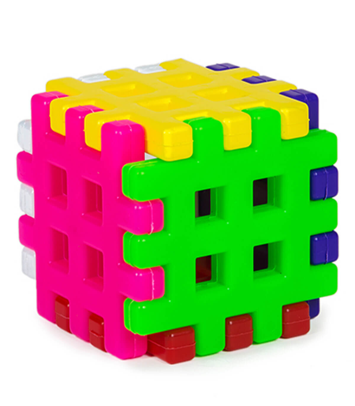 CUB CONSTRUCTOR COLORAT 10 CM - TOATE PRODUSELE