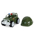 MASINUTA JEEP MILITAR LA SET CU CASCA 32 CM - Mașini și jeepuri