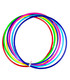 CERC HULA HOOP CULOARE UNI 53 CM 6 CULORI - LANSETE, SFORI ȘI CERCURI