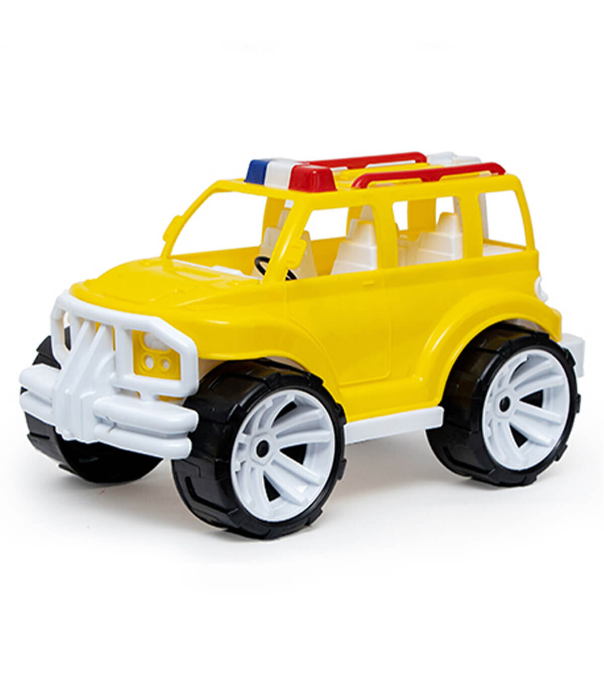MASINUTA JEEP DE POLITIE 4 CULORI 32 CM - Mașini de poliție, autospeciale de pompieri și ambulanțe