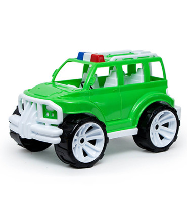 MASINUTA JEEP DE POLITIE 4 CULORI 32 CM - Mașini de poliție, autospeciale de pompieri și ambulanțe