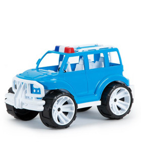 MASINUTA JEEP DE POLITIE 4 CULORI 32 CM - Mașini de poliție, autospeciale de pompieri și ambulanțe