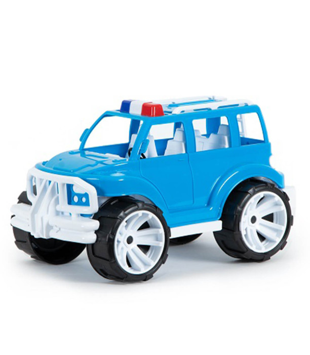 MASINUTA JEEP DE POLITIE 4 CULORI 32 CM - Mașini de poliție, autospeciale de pompieri și ambulanțe