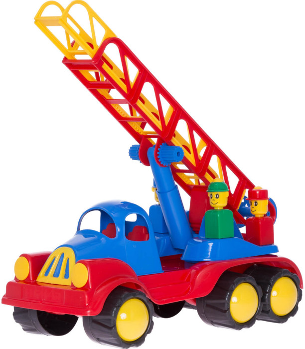 LARGE FIRE TRUCK WITH LADDER - Police cars, fire trucks and ambulances