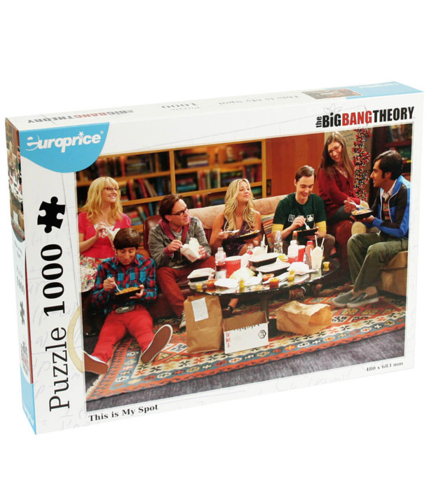 THE BIG BANG THEORY PUZZLE 1000 DE PIECI - PUZZLE ȘI CUBURI