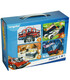 JOC HOT WHEELS PUZZLE 4 IN 1 - PUZZLE ȘI CUBURI