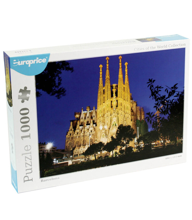 PUZZLE BARCELONA 1000 PIESE - PUZZLE ȘI CUBURI