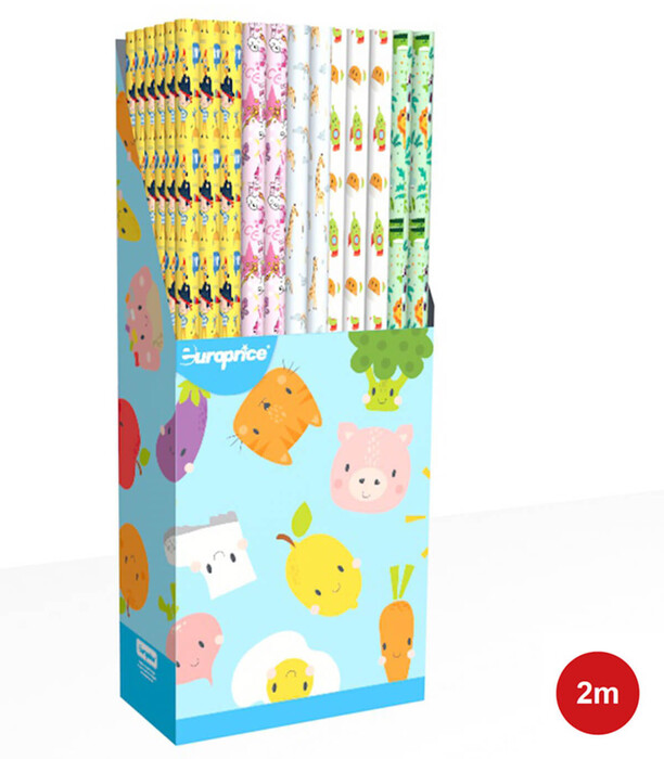 PACKAGING PAPER INFANT 70 X 200 5 VARIETIES - PACKAGING PAPER
