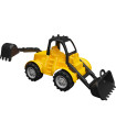 ÎNCĂRCĂTOR FRONTAL MARE GALBEN CU EXCAVATOR 40 CM
