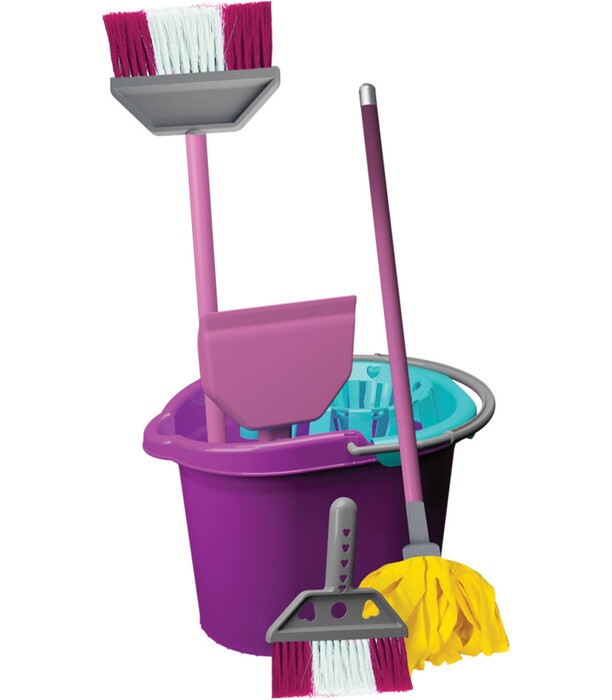 KIT DE CURATARE 5 BUCATI IN CUTIE - CASE PENTRU PĂPUȘI ȘI SETURI