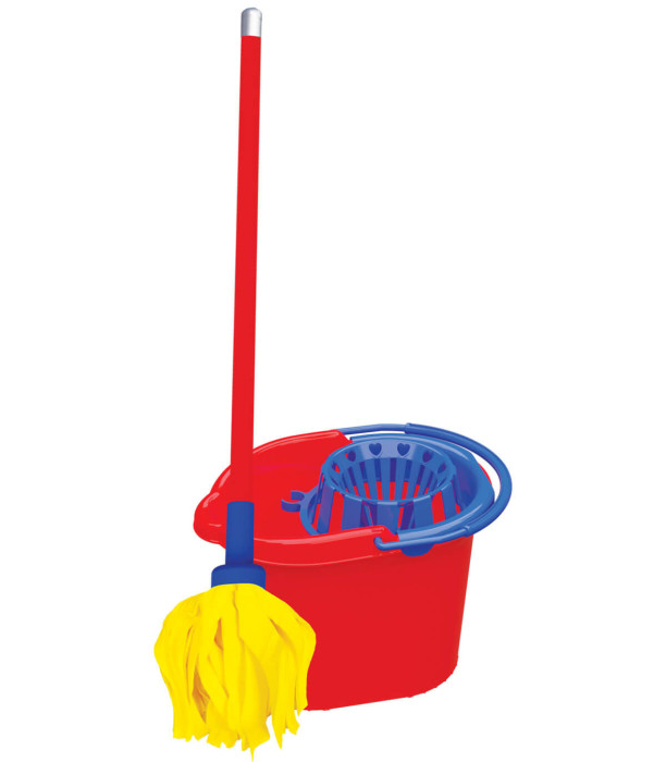 SET DE CURATENIE GALEATA SI MOP - CASE PENTRU PĂPUȘI ȘI SETURI