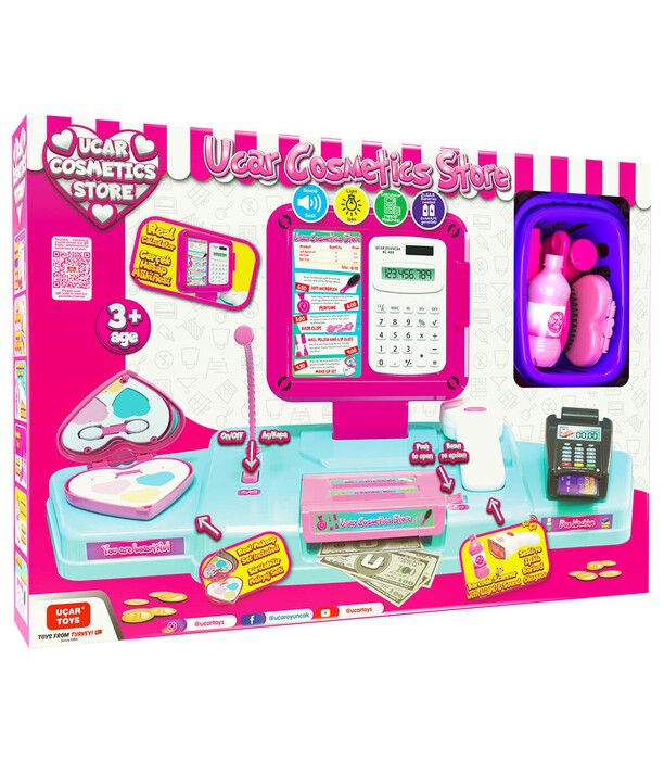 SUPERMARKET COSMETIC CU CASĂ DE CASĂ - Case de marcat