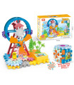 FERRIS WHEEL BUILDING CONSTRUCTOR WITH BATTERIES 46 PIECES