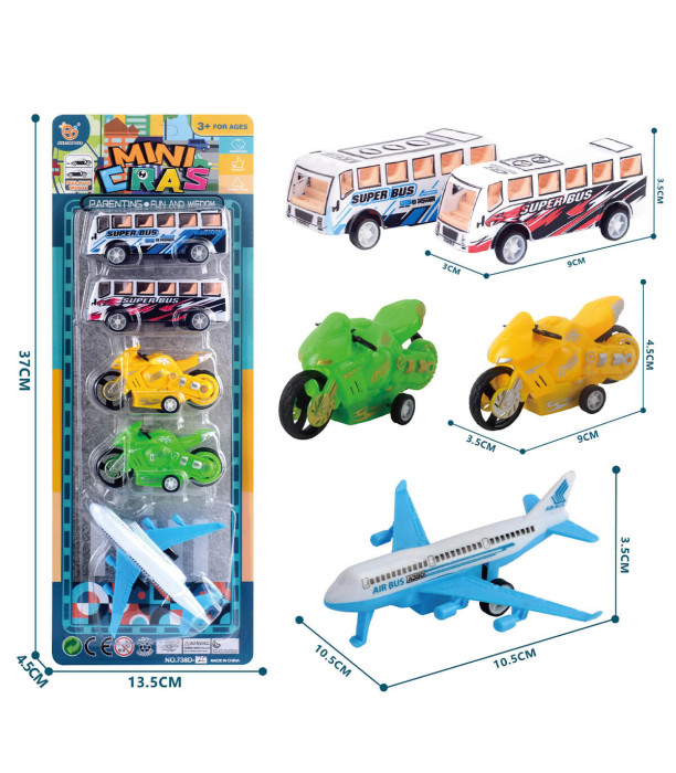 5 VEHICULE CARTON - Motociclete
