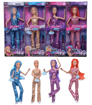 PAPUSA IN COSTUM SCLIPITOR DISCO - PĂPUȘI ȘI SIRENE