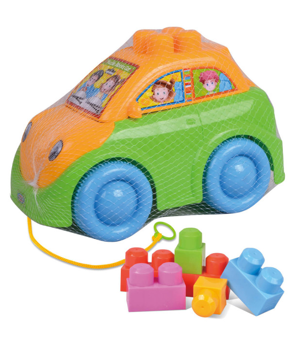 CARUCIOR MASINA CONSTRUCTOR 6 ELEMENTE - Mașini și jeepuri