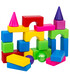 CONSTRUCTOR WITH LARGE ELEMENTS AND BALLS 27 PARTS - BUILDING BLOCKS
