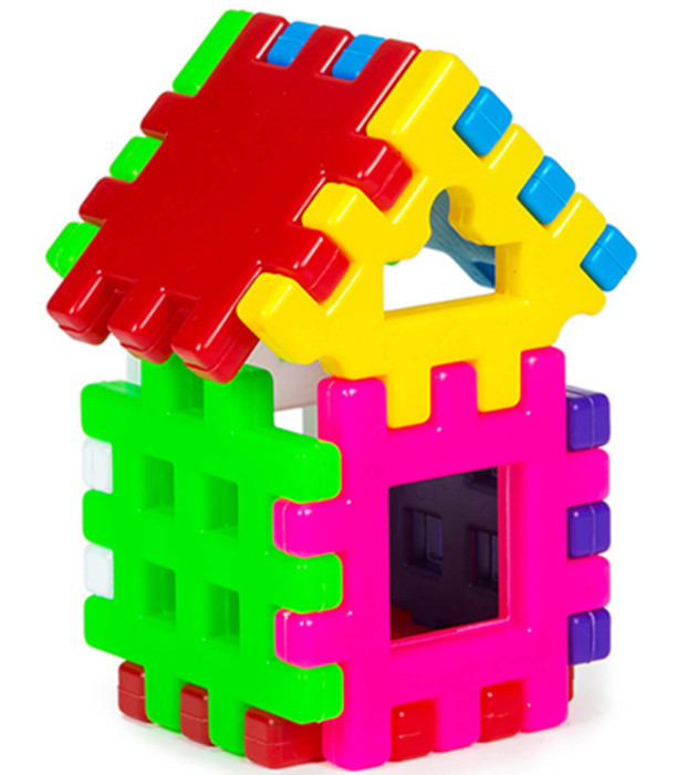 CHILDREN'S SINGLE-STOREY HOUSE CUBE 9 PARTS - ALL PRODUCTS