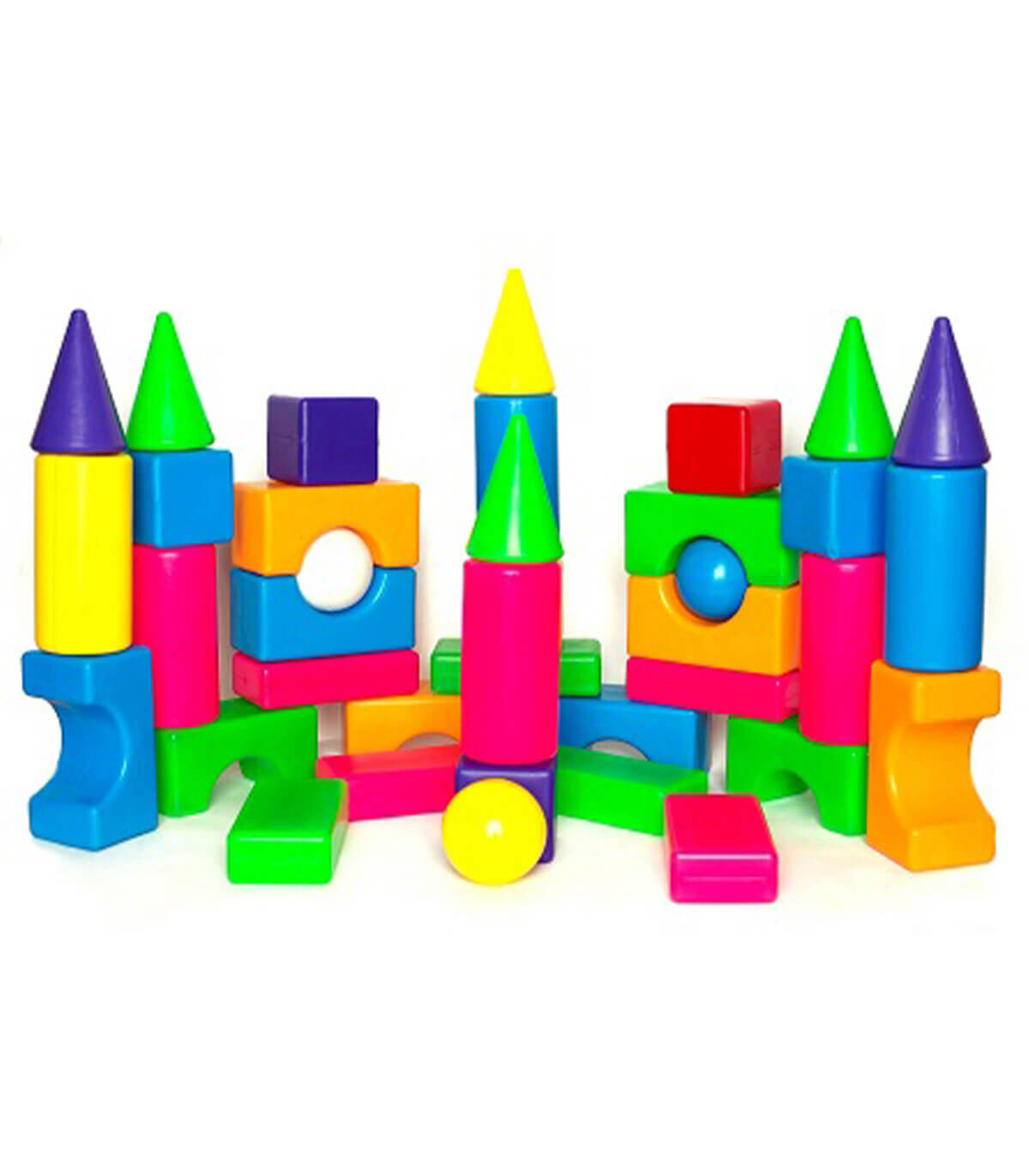 CITY LIFE 2 JOC CONSTRUCTOR MARE DIN 60 PIESE - CUBURI DE CONSTRUIT