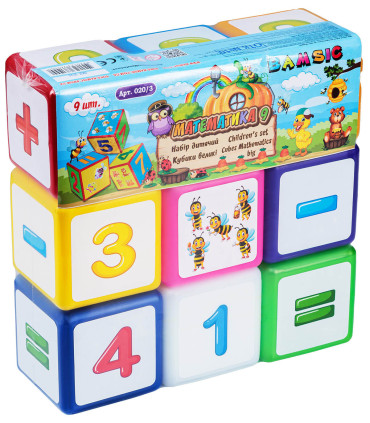 CUBURI MARI MATEMATICĂ 9 NR. PE REȚEA - PUZZLE ȘI CUBURI