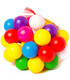 MINGIUTE COLORATE DIN PLASTIC 40 PIESE 7 CM - MINGI