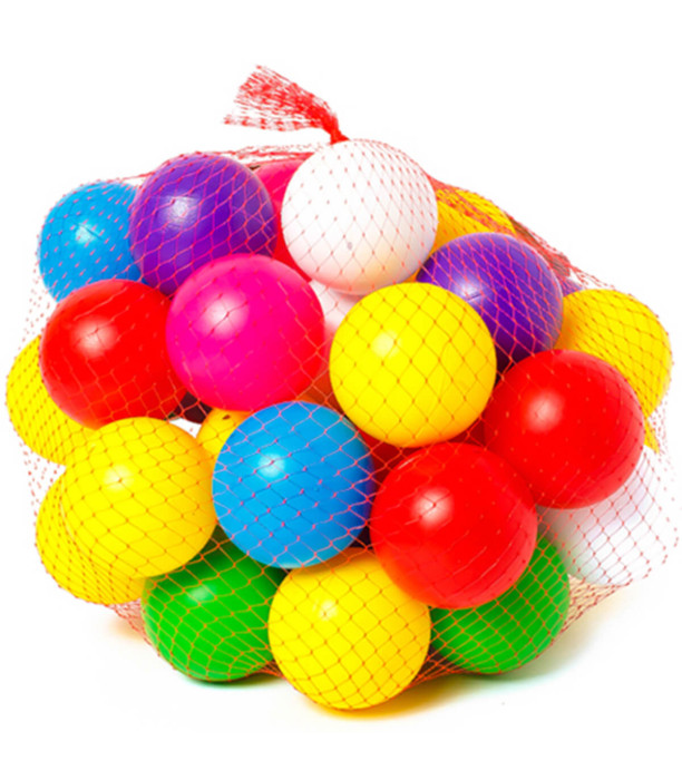 MINGIUTE COLORATE DIN PLASTIC 40 PIESE 7 CM - MINGI