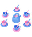 PASTEL COLORS TEA SET 20 PIECES