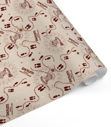 HARRY POTTER WRAPPING PAPER 70 X 200 4 VARIETIES - PACKAGING AND BATTERIES