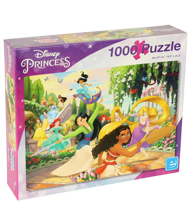 DISNEY PUZZLE PRINTESA 1000 DE PIESE - PUZZLE ȘI CUBURI