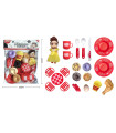 FAST FOOD SERVING KIT WITH DOLL 21 PIECES