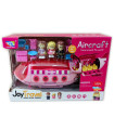 AIRPLANE PLAY SET WITH DOLLS AND FURNITURE