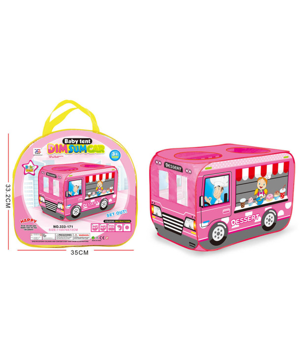 CORT TEXTIL IN FORMA DE CARAVANA - LEAGĂNE ȘI SCAUNE