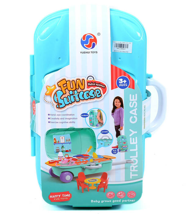 TRUSĂ MEDICALĂ MARE PENTRU COPII ÎN VALIZĂ - MEDICALE