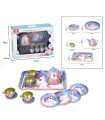 SET DE CEAAI DE UNICORN METAL PENTRU COPII ÎN CUTIE