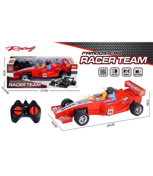 CHILDREN'S FORMULA 1 RADIO CONTROL 4 DIRECTIONS 3 COLORS - Radio control with remote control