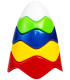 BABY PYRAMID WAVES 17 CM - BUILDING BLOCKS, SORTERS AND RINGS
