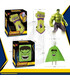 SET HULK CU PELERINĂ ȘI MĂNUȘĂ DE PROTECȚIE - COSTUME, MĂȘTI ȘI BAGHETE DE PETRECERE