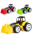 CHILDREN'S TRACTOR WITH BLADE BLACK BODY 37 CM 3 COLORS