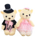 TEDDY BEAR 2 TYPES OF BOYFRIENDS 30 CM - Small