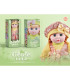 MUSICAL SOFT DOLL WITH ORANGE DRESS IN BOX - DOLLS AND MERMAIDS