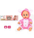 DOLL BABY BUNNY WITH 4 SOUNDS 30 CM IN A BAG - BABY