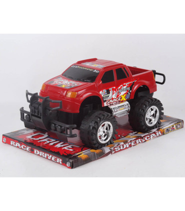 CHILDREN'S JEEP PICKUP LARGE 43 CM 3 COLORS IN BLISTER - Cars and jeeps